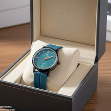WHL00445 BWS Round  Bezel Magnetic Rubber Strap Women's Watch - WHL