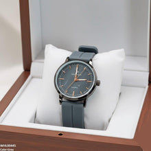 WHL00445 BWS Round  Bezel Magnetic Rubber Strap Women's Watch - WHL