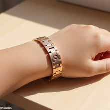 WHL00485 ZWA Round Green Stone Bracelet Women's Watch - WHL