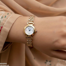 WHL00563 HWR Round Stone Dial Women's Watch - WHL