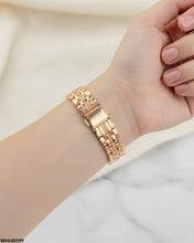 WHL00599 HWR Round Rhinestone Women's Watch - WHL
