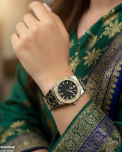 WHL00608 HWR Round Rhinestone Women's Watch - WHL