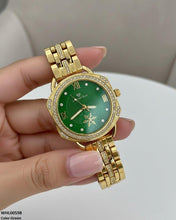 WHL00598 HWR Round Rhinestone Women's Watch - WHL