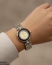 WHL00633 ZWA Round Rhinestone Dial Women's Watch - WHL