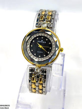 WHL00633 ZWA Round Rhinestone Dial Women's Watch - WHL