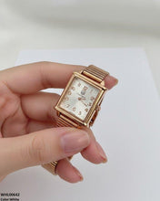 WHL00642 ZWA Square Flower Shafal Chain Women's Watch - WHL