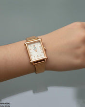 WHL00642 ZWA Square Flower Shafal Chain Women's Watch - WHL