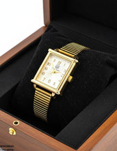 WHL00645 ZWA Square Flower Shafal Chain Women's Watch - WHL