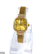 WHL00643 ZWA Square Dial Shafal Chain Women's Watch - WHL