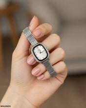 WHL00655 ZWA Rectangle Stone  Shafal Chain Women's Watch - WHL