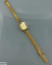 WHL00651 ZWA Rectangle Stone Shafal Chain Women's Watch - WHL