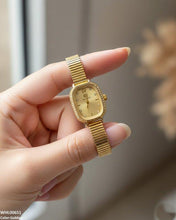 WHL00651 ZWA Rectangle Stone Shafal Chain Women's Watch - WHL