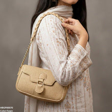 HBGP00070 Willow Strap Jute Armpit Bag Fawn