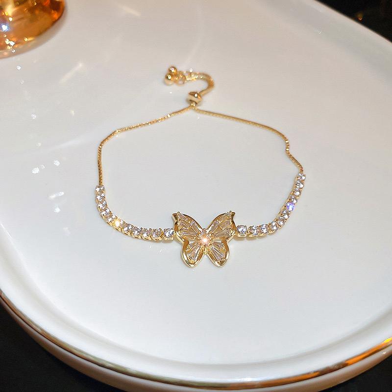 TBCH389 YBJ Butterfly Bracelet Adjustable - TBCH