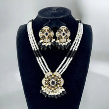 CMLH00051 SDQ Round Pearl Drop Mala Set - CMLH