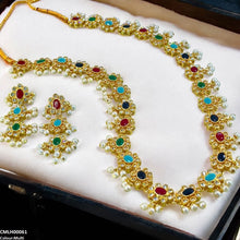 CMLH00061 SDQ Oval Stone Mala Set - CMLH