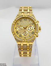 WHL00721 HWR Round Rhinestone Women's Watch - WHL