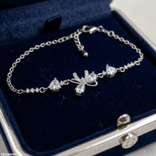 TBCH00492 DNG Bow/Heart Bracelet Adjustable- TBCH
