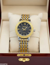 WHL00754 IWA Round Black Dial Women's Watch - WHL