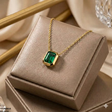 TPSH00818 MMJ Stainless Steel Rectangle Drop Pendant - TPSH