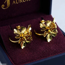 TEHH00485 HJF Flower Hoops Pair - TEHH