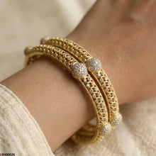 LBH00026 ANI Round Stone Bangles Set- LBH