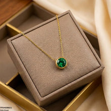 TPSH00821 MMJ Stainless Steel Round Drop Pendant - TPSH