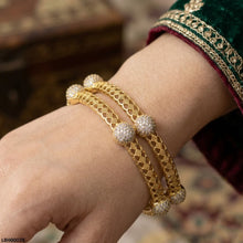 LBH00028 ANI Square Round Bangles Set- LBH