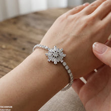 TBCH00508 DNG Round/Tear Flower Bracelet Adjustable - TBCH