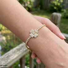 TBCH00507 DNG Heart Flower Bracelet Adjustable - TBCH