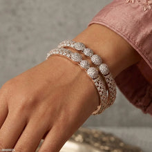 LBH00035 ANI Round Stone Bangles Set- LBH