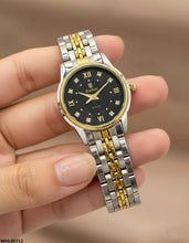 WHL00712 ZWA Round Black Dial Women's Watch - WHL