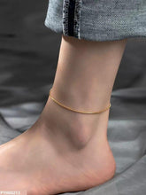 PYH00213 DGF Stainless Steel Plain Anklet Single - PYH